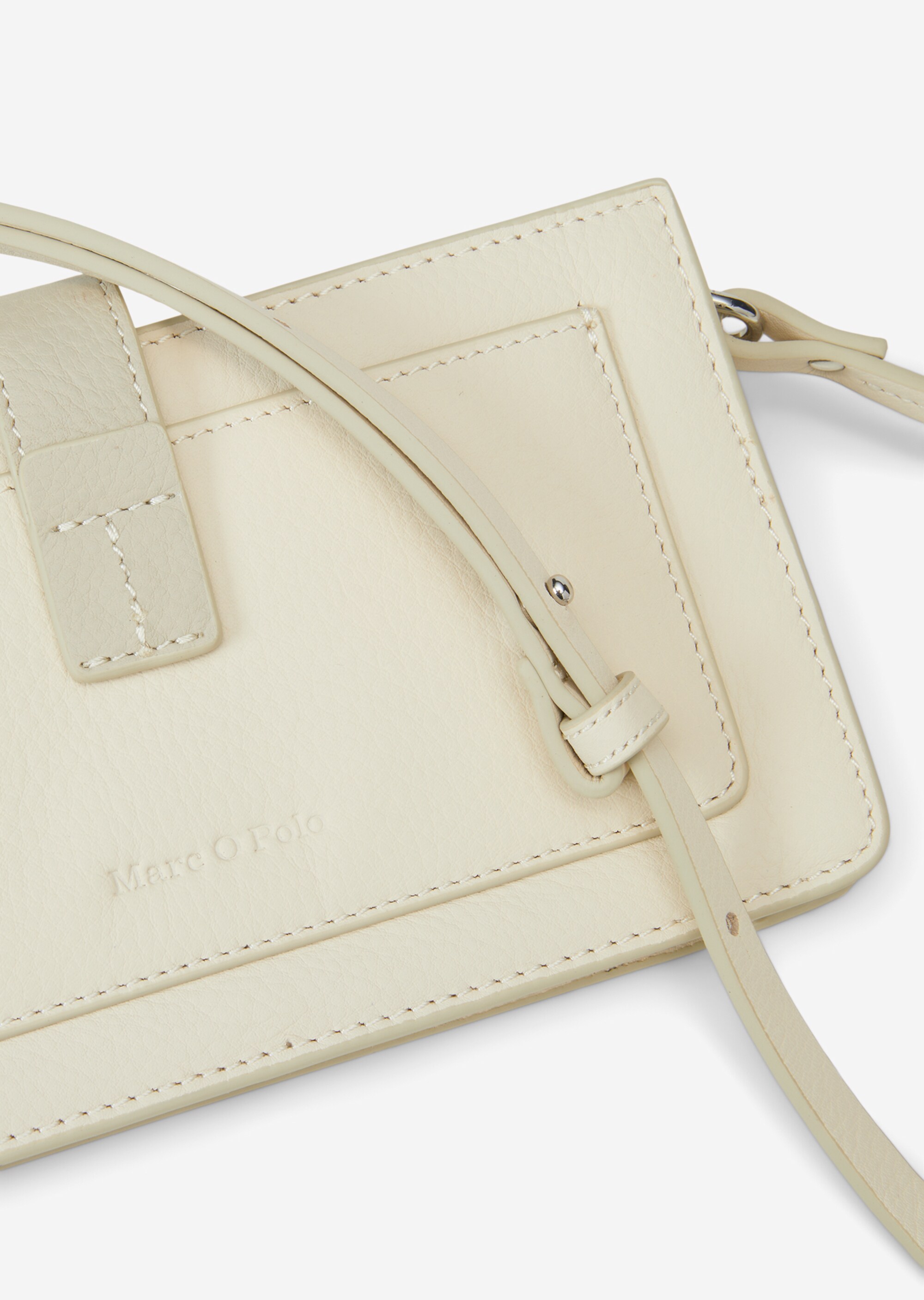 2in1 Crossbody Bagaus fein genarbtem Rindleder