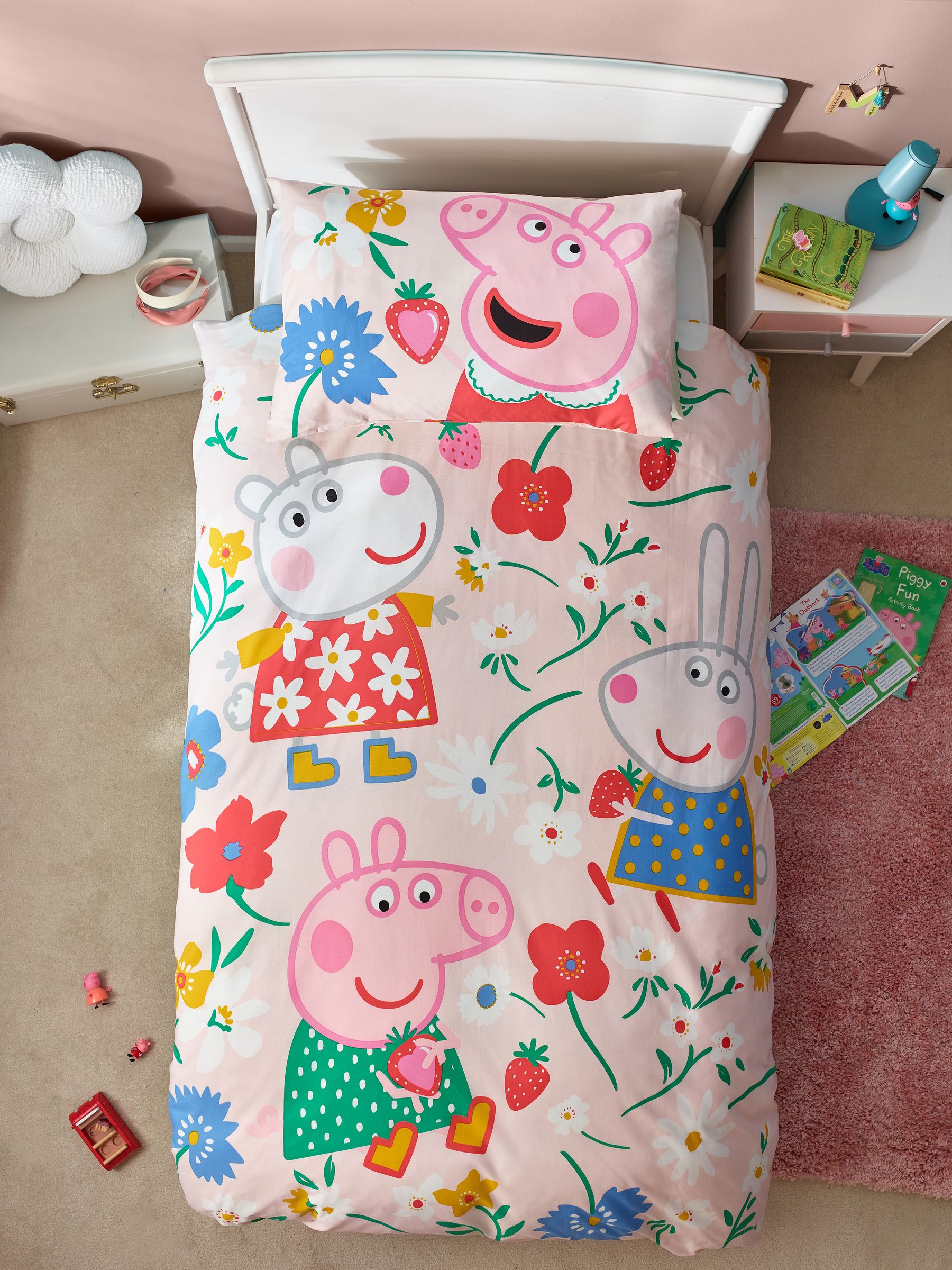 Peppa Pig dekbedovertrek en kussensloop
