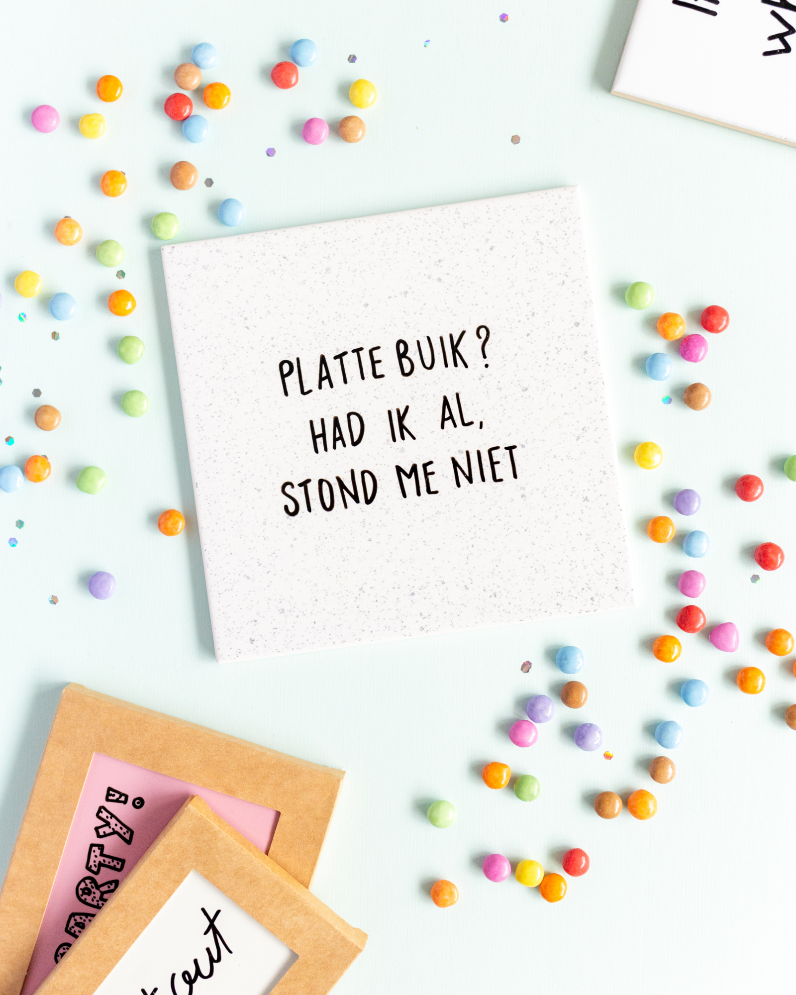 Tegel - Platte buik