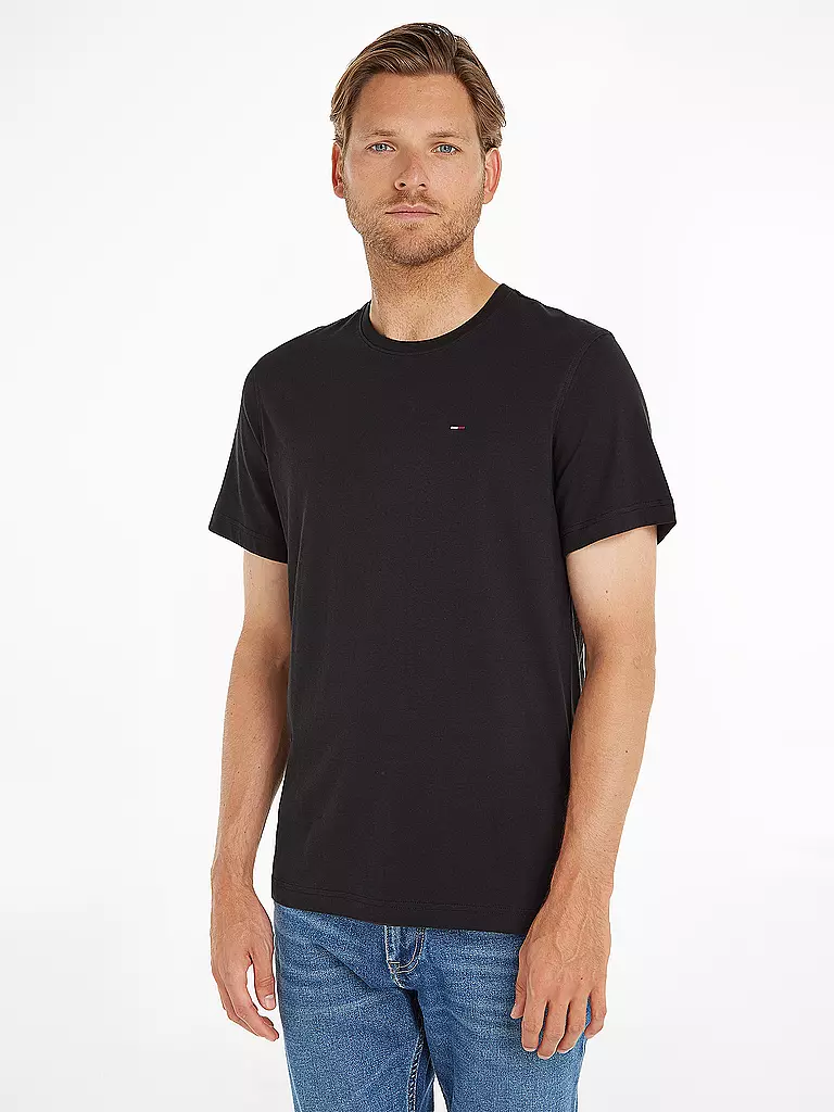 TOMMY JEANS T-Shirt schwarz
