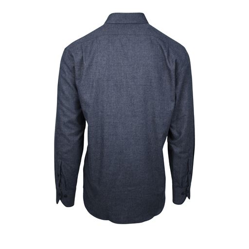Nordstrand Brushed Plain Skjorte, Navy, 42