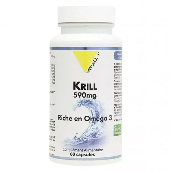 Vit'all+ Krill 590mg 60 cápsulas
