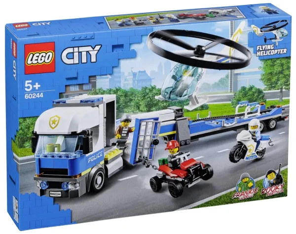 LEGO City 60244 Politihelikoptertransport