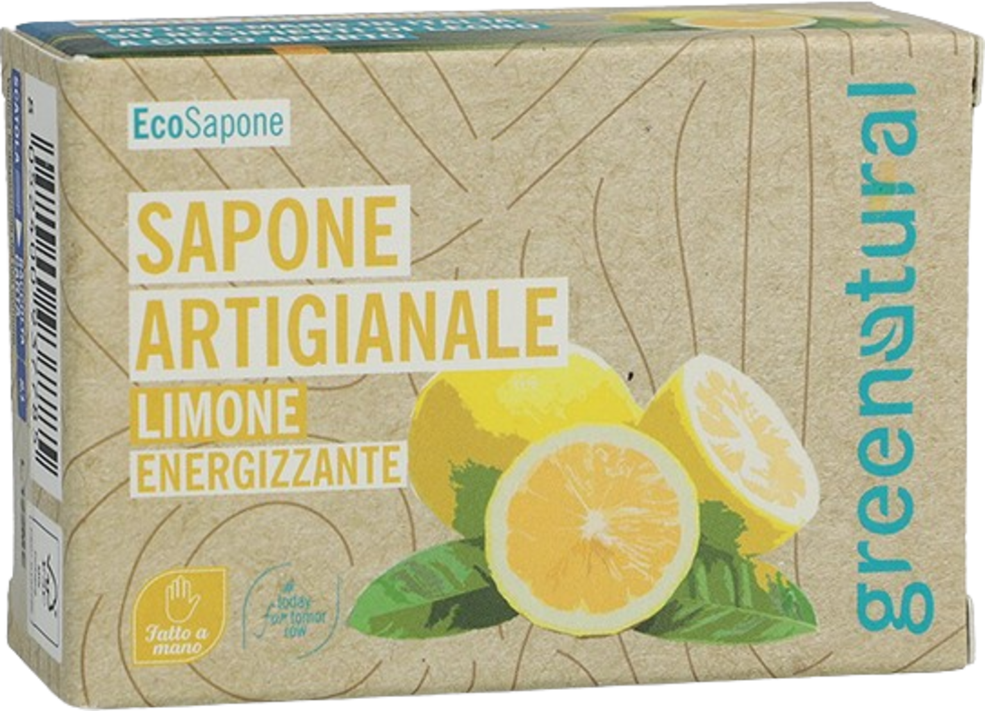 greenatural  ARTISAN Seife Zitrone, 100 g