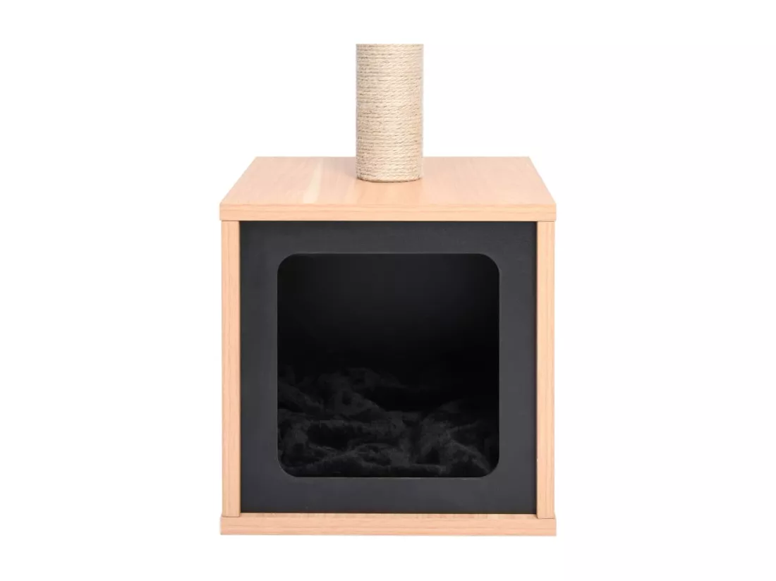 Arbre à chat avec tapis à gratter en sisal 62 cm
