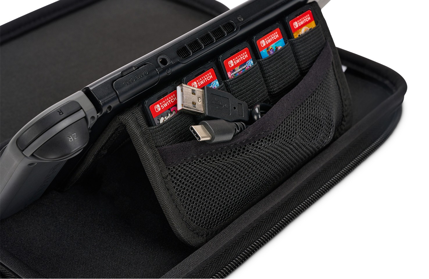 PowerA Slim Case for Nintendo Switch - Charcoal /Nintendo Switch