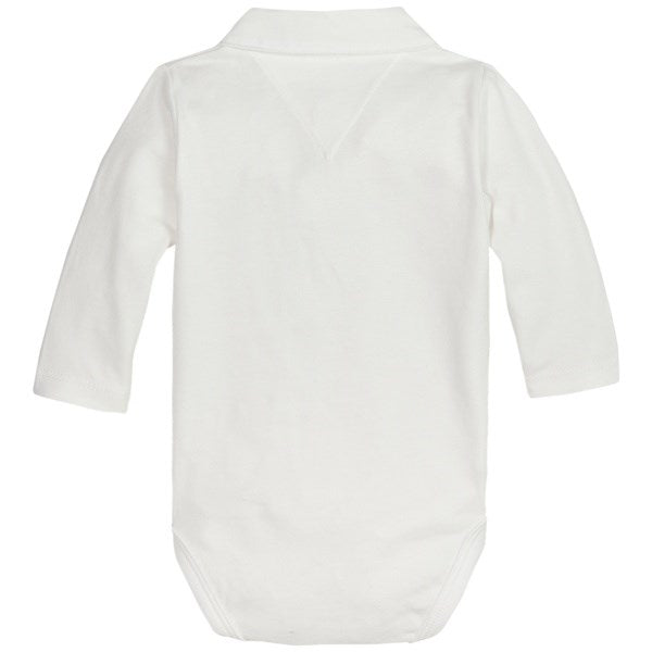 Baby Boy Poplin Body L/S Bright White