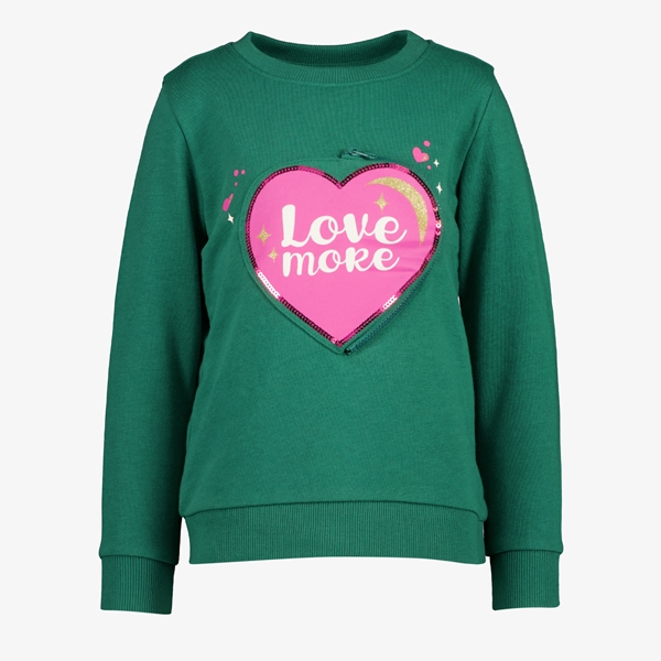 TwoDay meisjes trui met roze hart