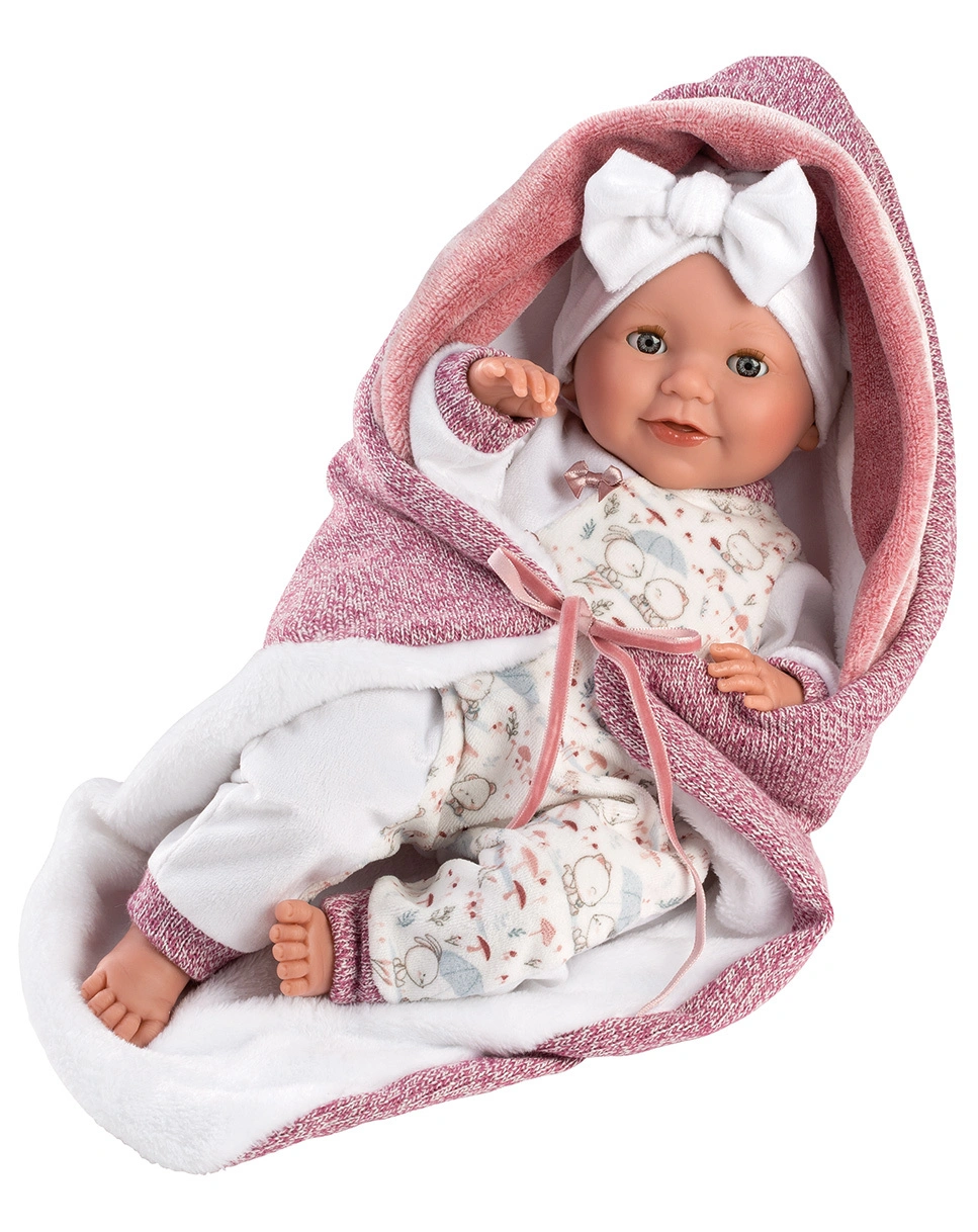 Babypuppe HEIDE (42cm) mit Schlafaugen