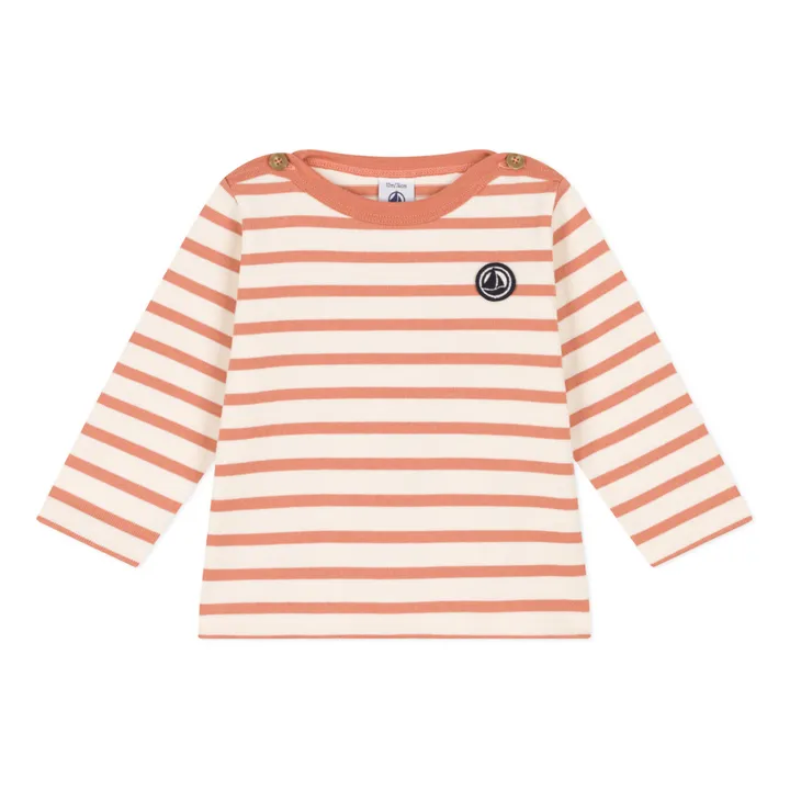 Petit Bateau Marinière en Jersey | Camel