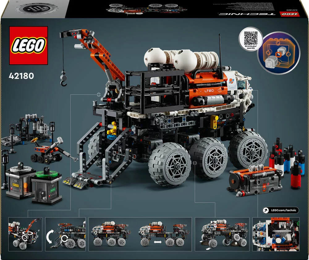 LEGO®TECHNIC 42180 - ROVER D’EXPLORATION HABITE SUR MARS