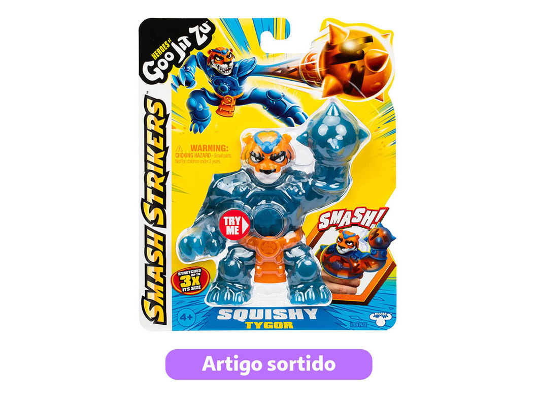 FIGURA SMASH STRIKERS GOO JIT ZU MODELOS SORTIDOS