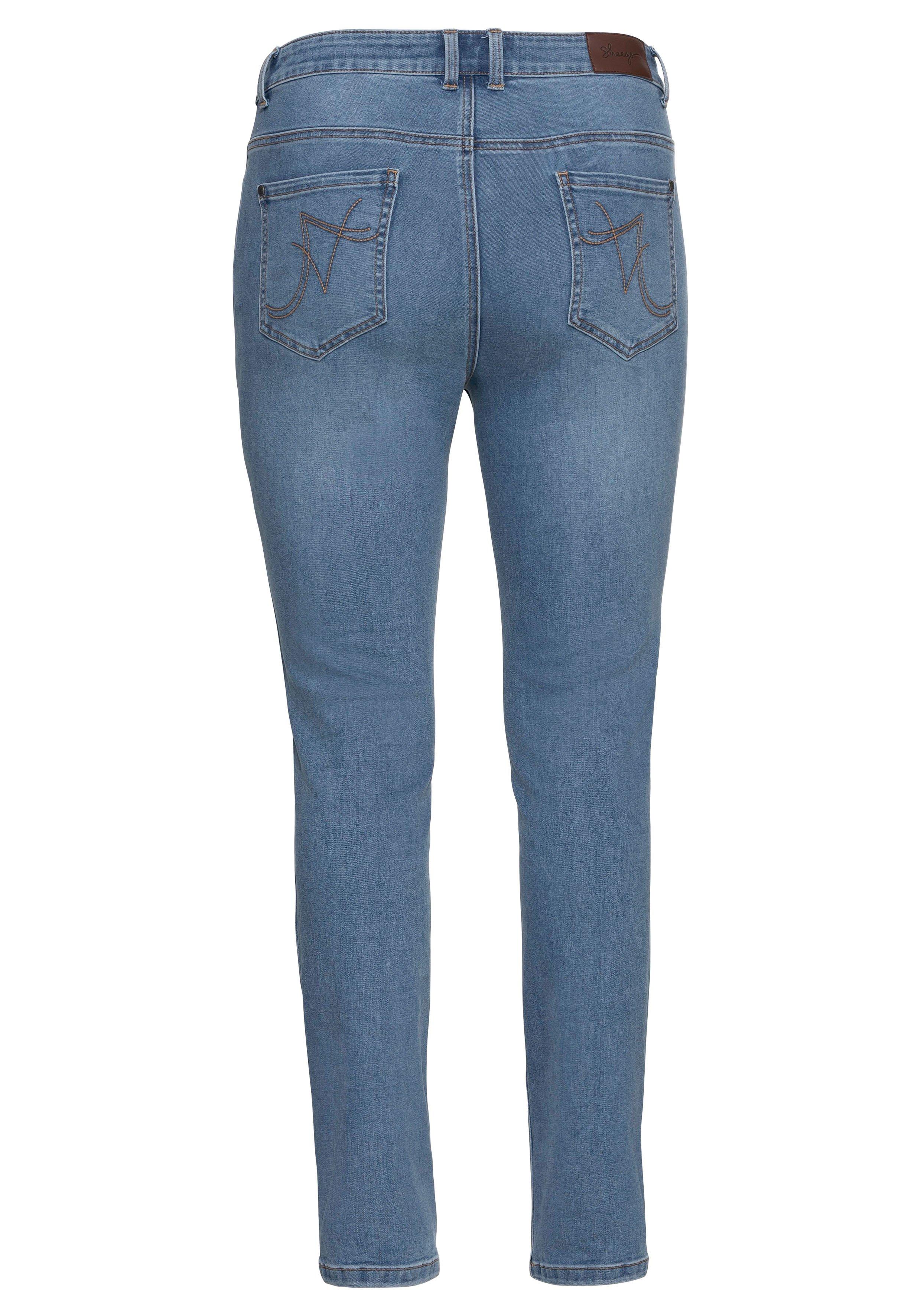 Skinny Power-Stretch-Jeans in 5-Pocket-Form