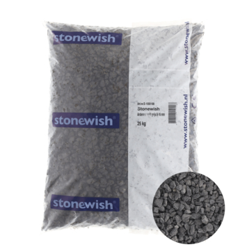 Stonewish Ardenner split grijs 8-16 mm - zak á 25 kg