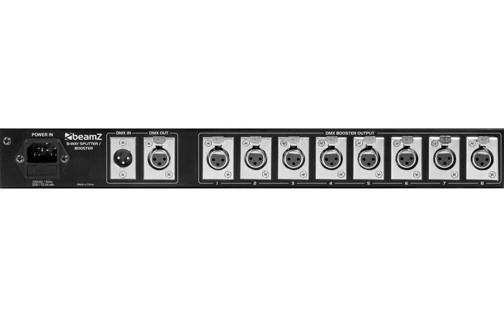 Lichtsteuerung DMX<br>Splitter / Booster für DMX-512 Steuerung