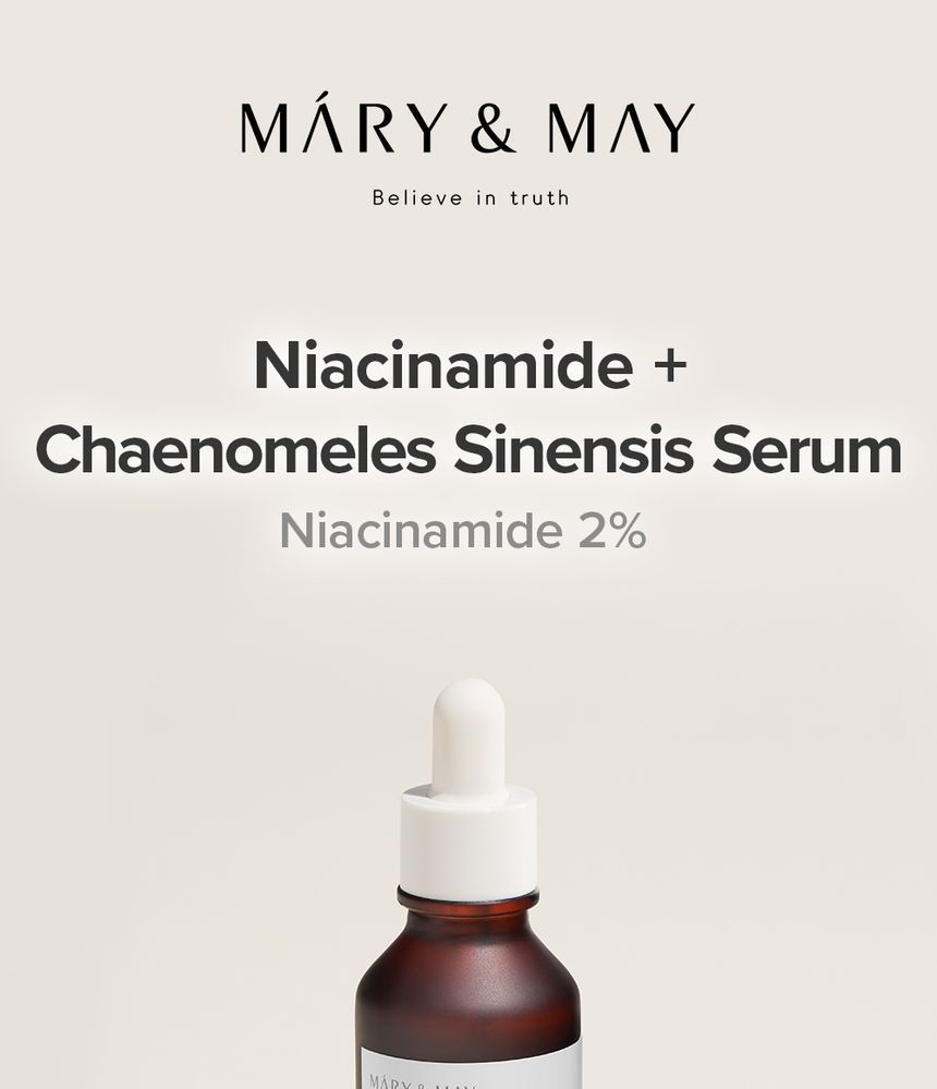 Mary&May - Niacinamide + Chaenomeles Sinensis Serum Mini