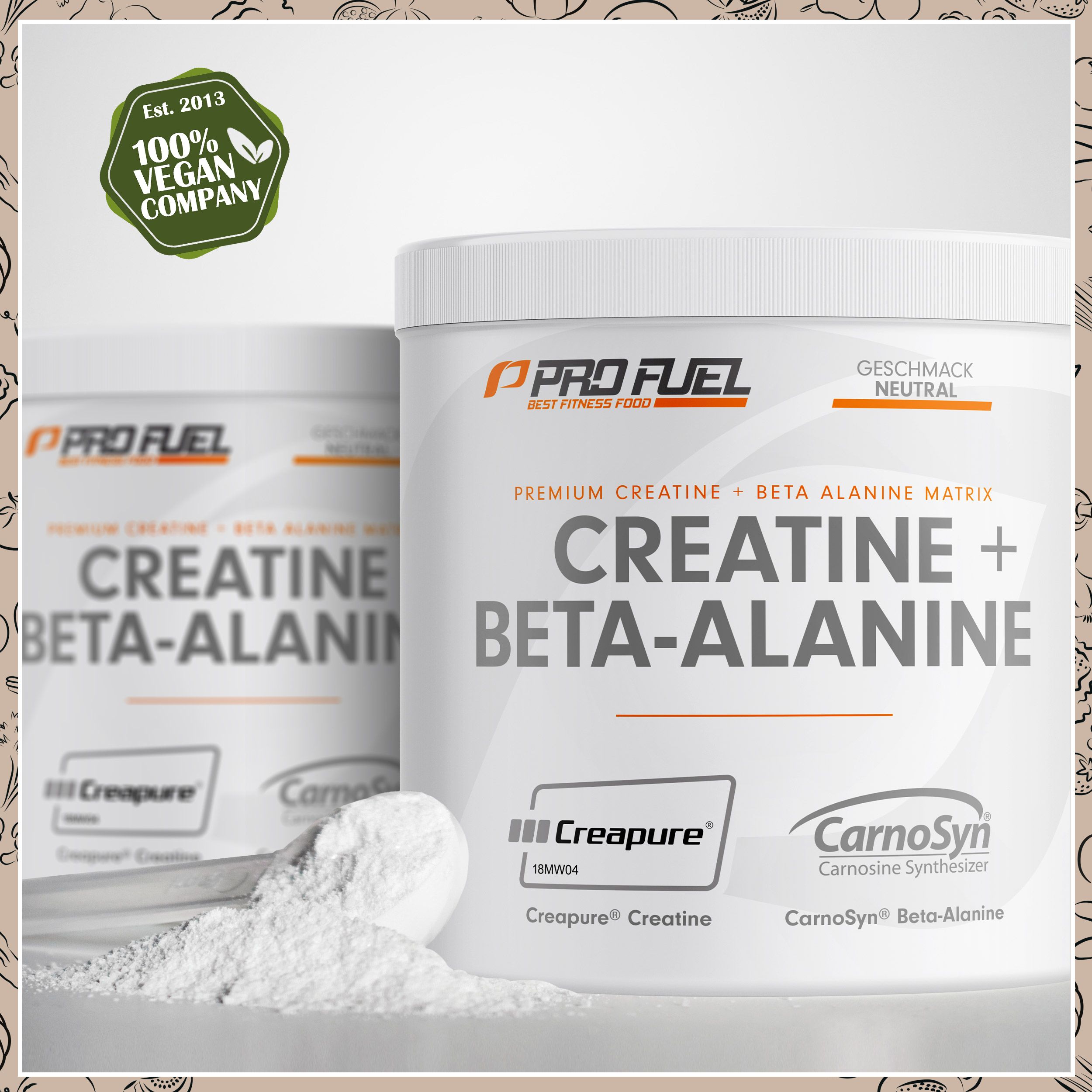 ProFuel - Creatin + Beta-Alanin (Creapure® + Carnosyn®)