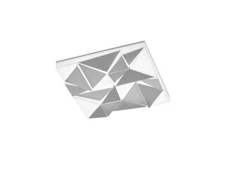 TRIO LED Deckenlampe TRINITY alufarbig