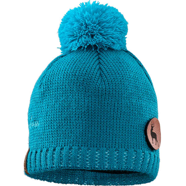 Bonnet ski LE DRAPO BONNET LE PETIT SCHUSS BLEU CANARD