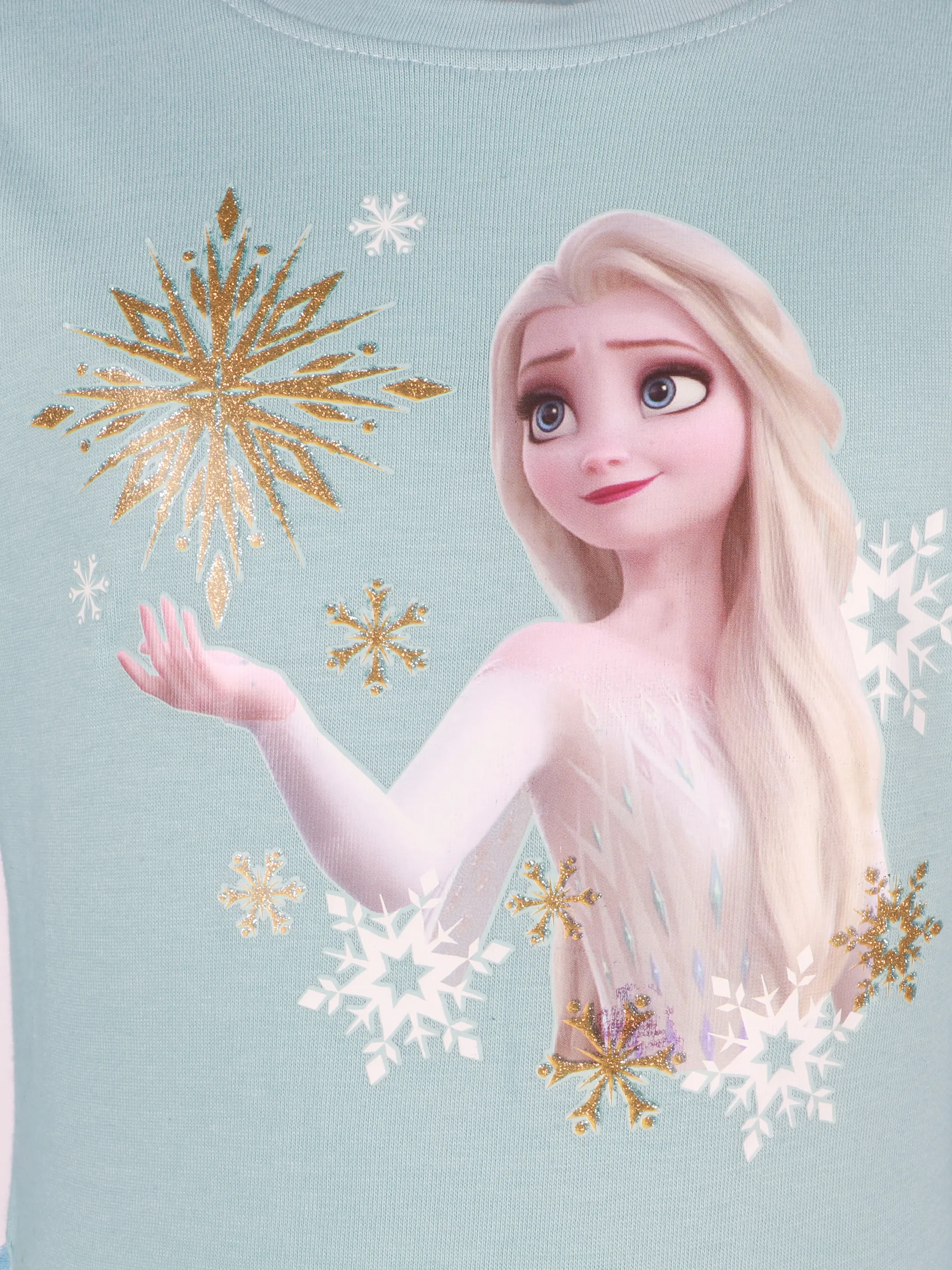 Mädchen Kleid mit Frozen Motiv und Tüllrock