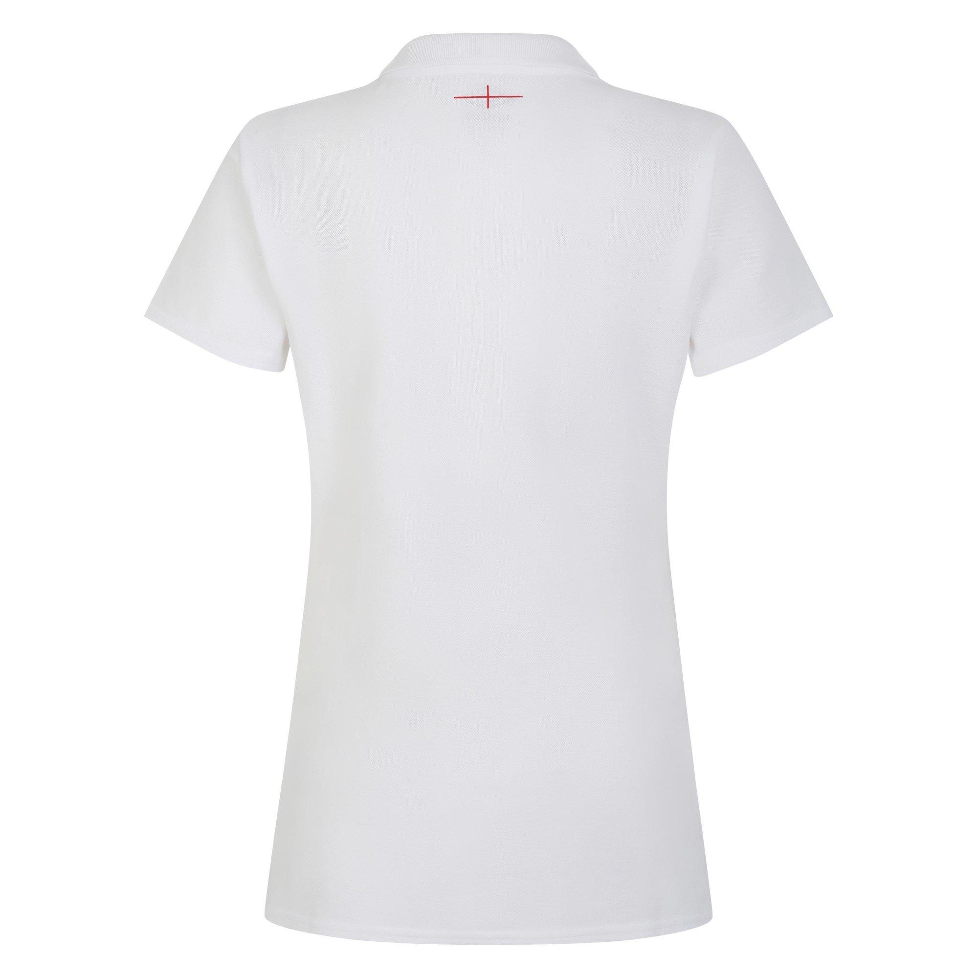 Umbro England Red Roses Rugby CVC Polo Shirt 2023 Womens