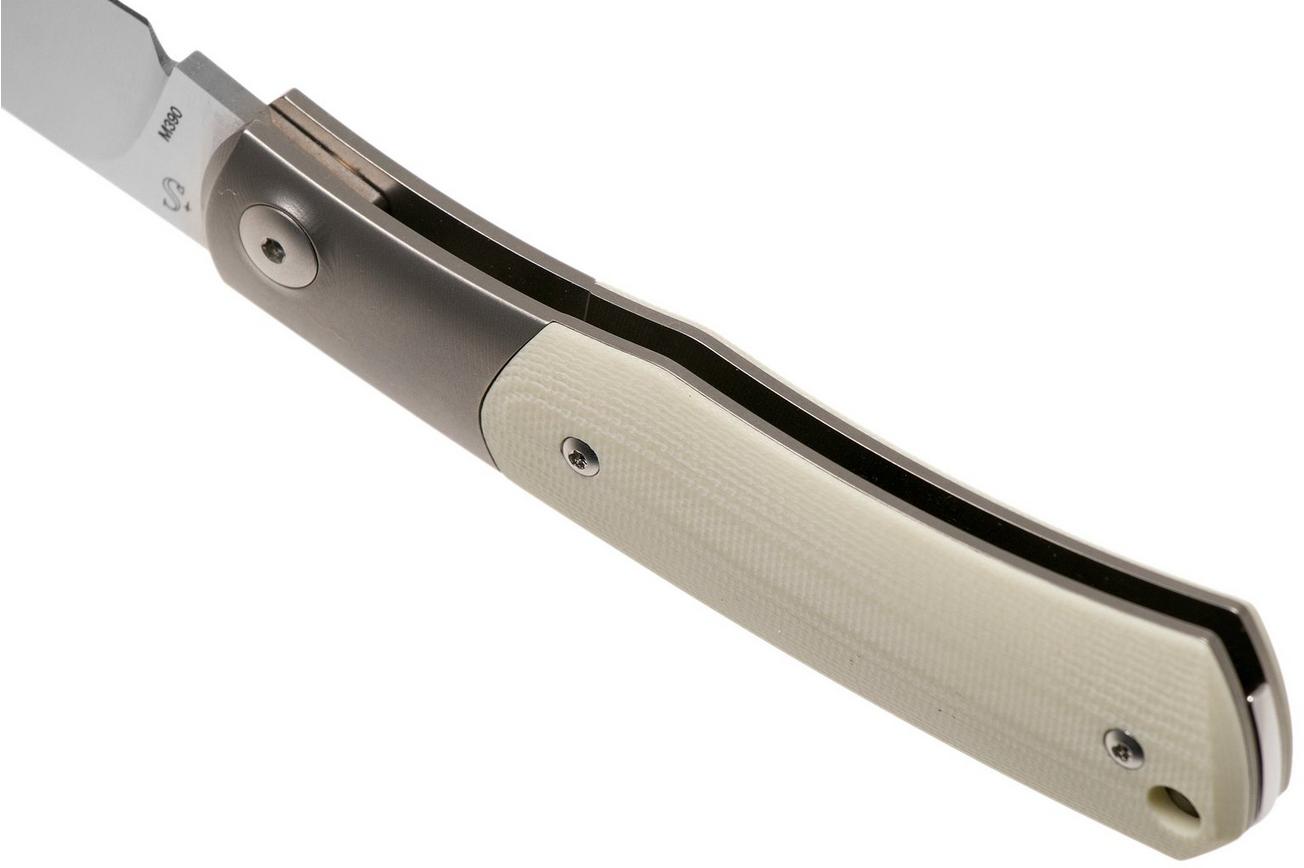 Viper Hug V5992GI Ivory G10 zakmes, Sacha Thiel design