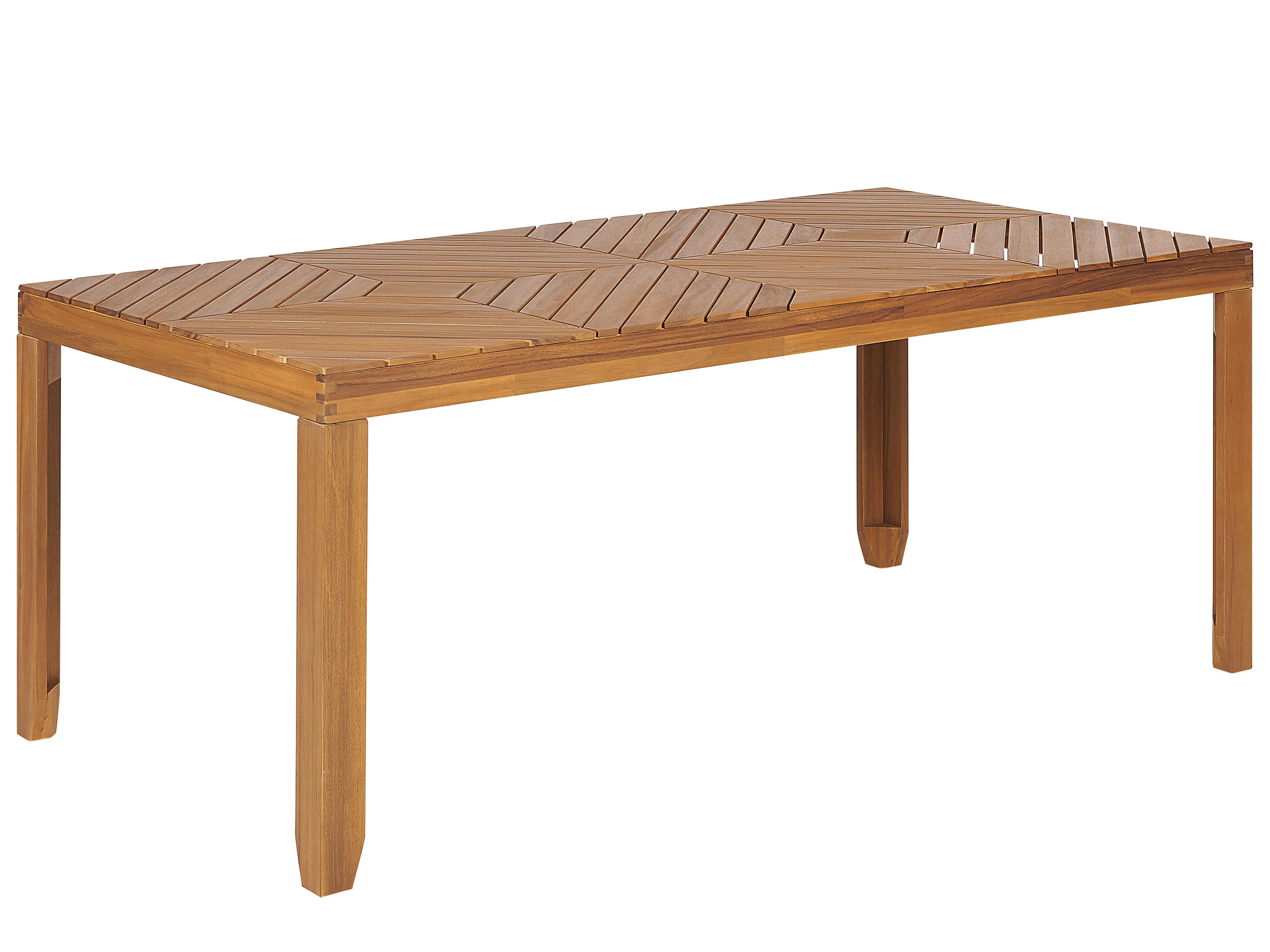 Tuin eettafel BARATTI 180 cm 90 cm Acaciahout Bruin