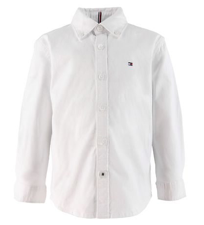 Tommy Hilfiger Hemd - Stretch Oxford - Weiß