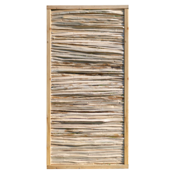 Hazelaarscherm ca. 90 x 180 cm blank