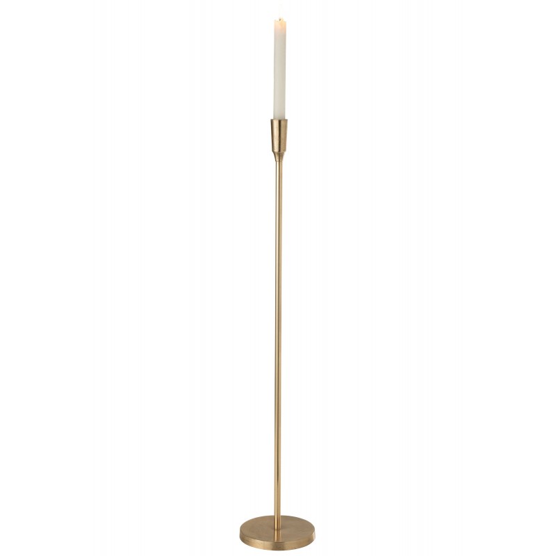 Chandelier en métal or 15x15x81cm