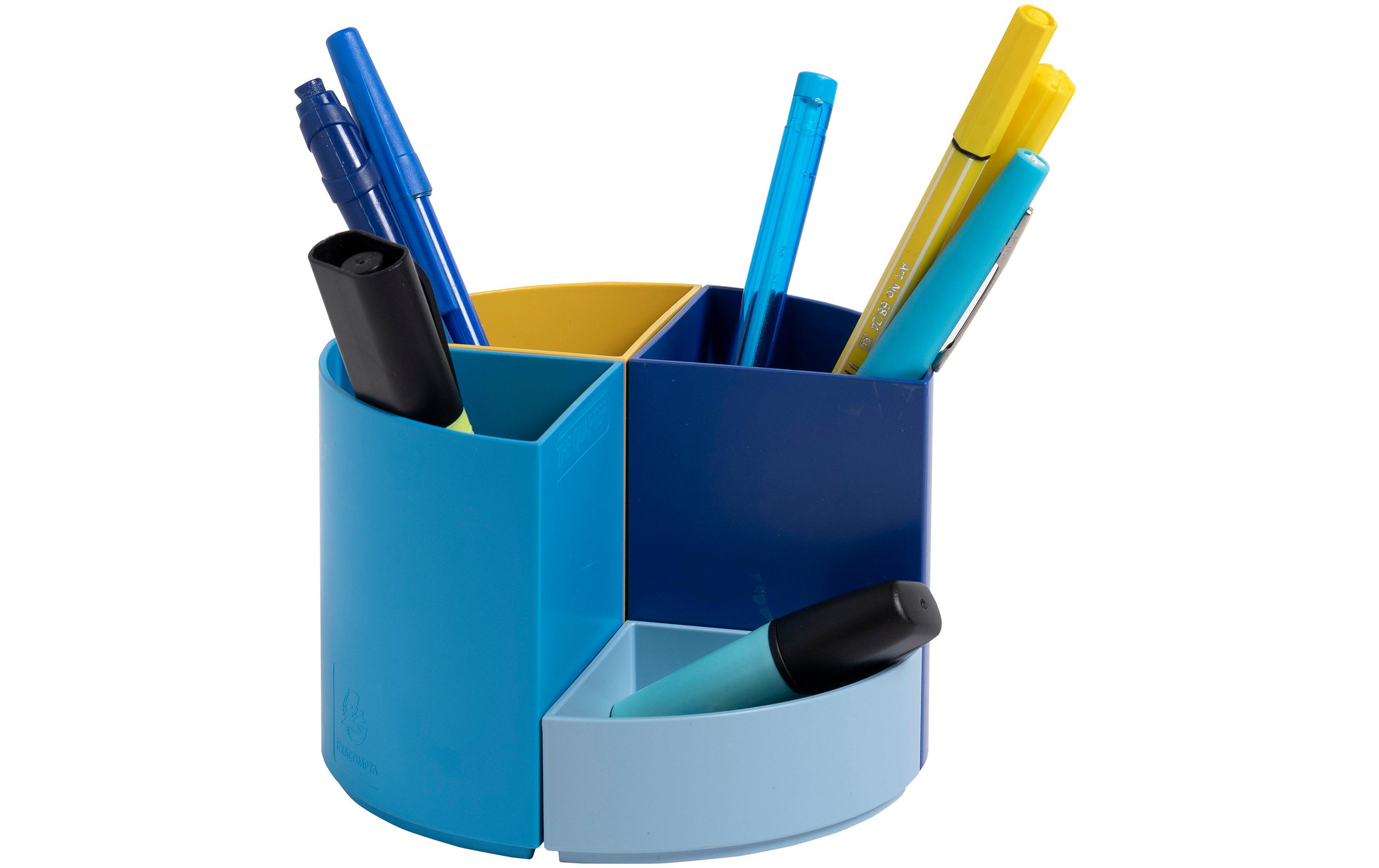 Stiftehalter Bee Blue Dunkelblau/Gelb/HellblauStifteköcher