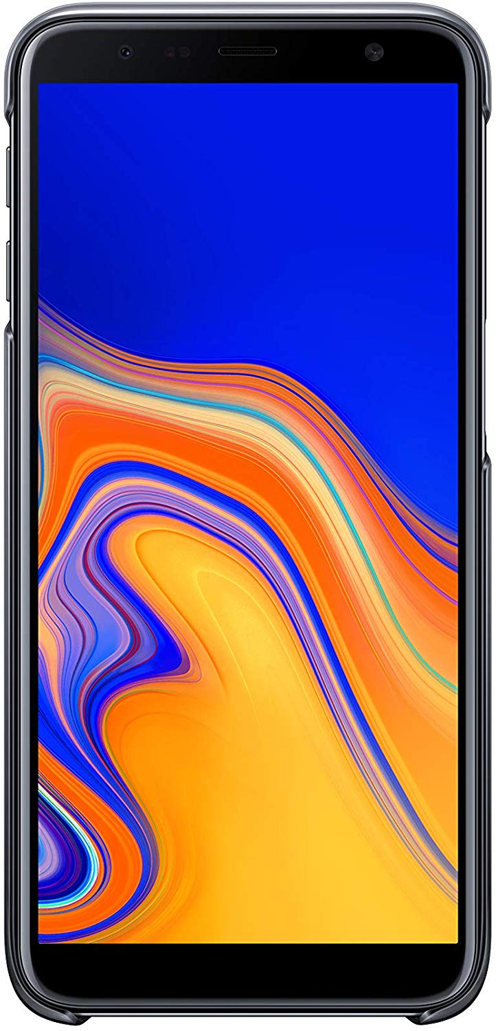 Original Samsung Galaxy J6+ - Gradation Cover EF-AJ610, Black