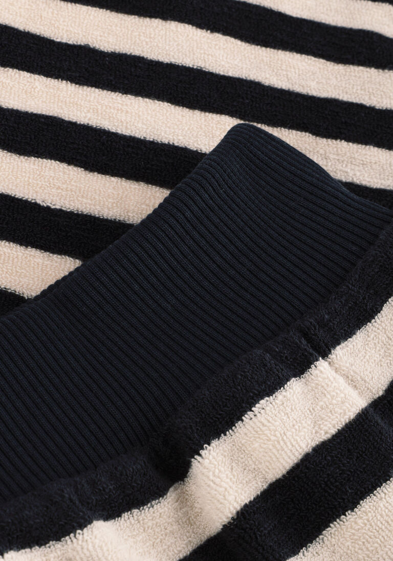 BY-BAR zwarte by-bar top neva slub stripe top
