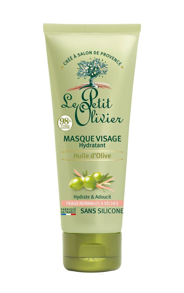 LE PETIT OLIVIER Gesichtsmaske Feuchtigkeitsspendend<br>75 ml, Tube, Olivenöl