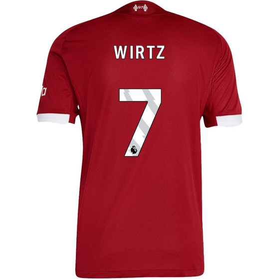 adidas Liverpool Authentic Thuis Shirt Wirtz 7