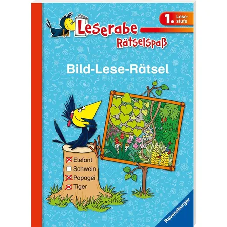 Ravensburger Leserabe, Lesestufe 1 - Bild-Lese-Rätsel
