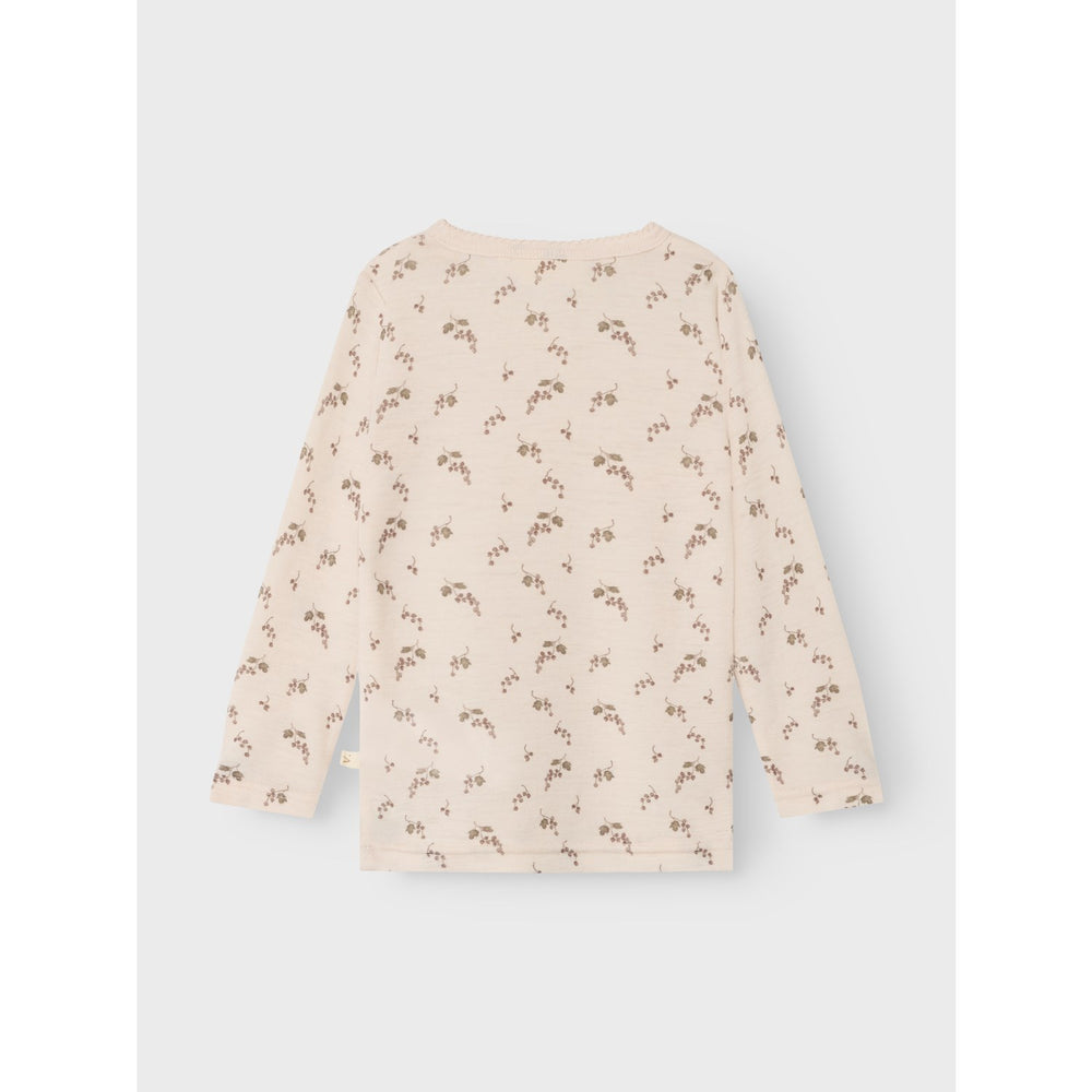 Køb Lil'Atelier Morganite Berry Nmfnoel Nia Uld Ls Slim Top Lil