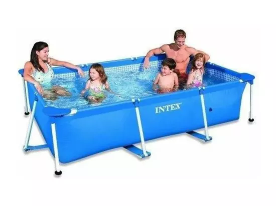 Piscine tubulaire Metal Frame Junior rectangulaire 2,20 x 1,50 x 0,60 m - Intex