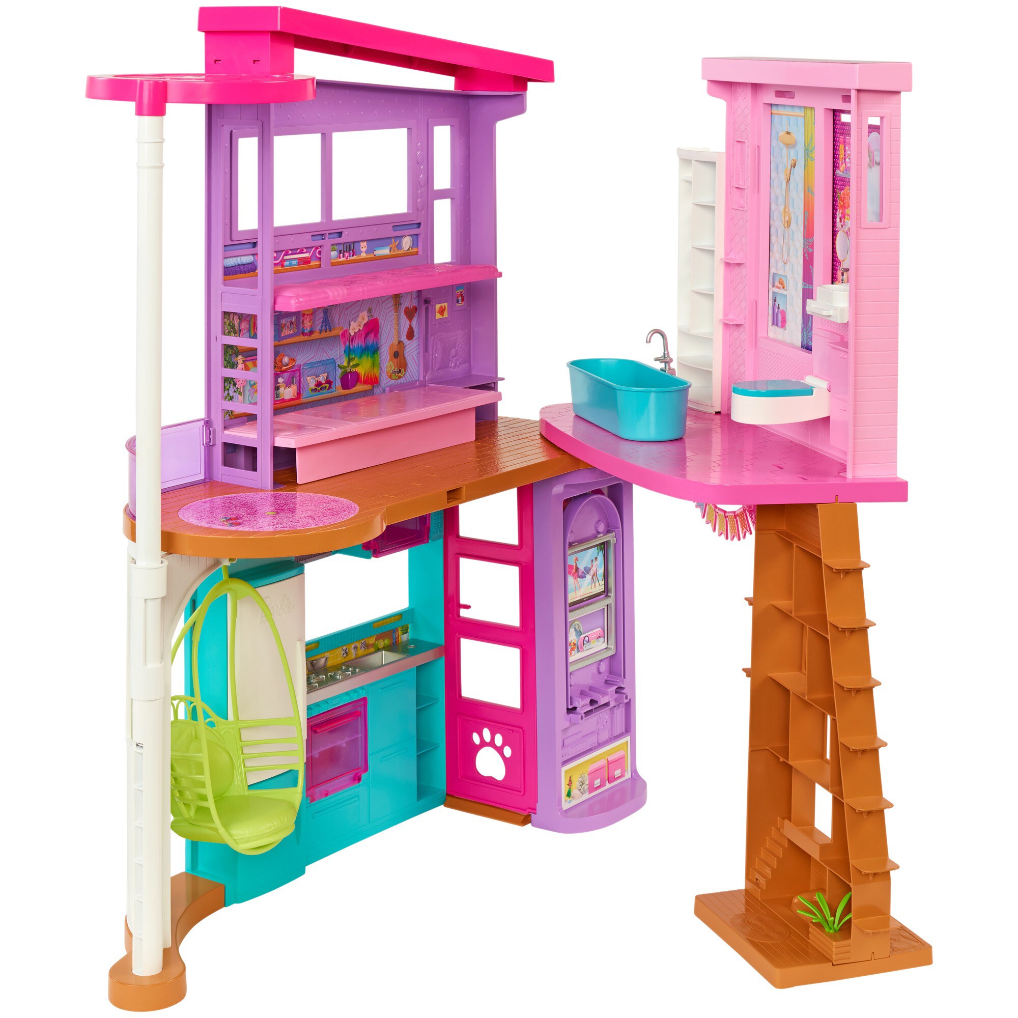 Mattel Spielgebäude Barbie Malibu Haus