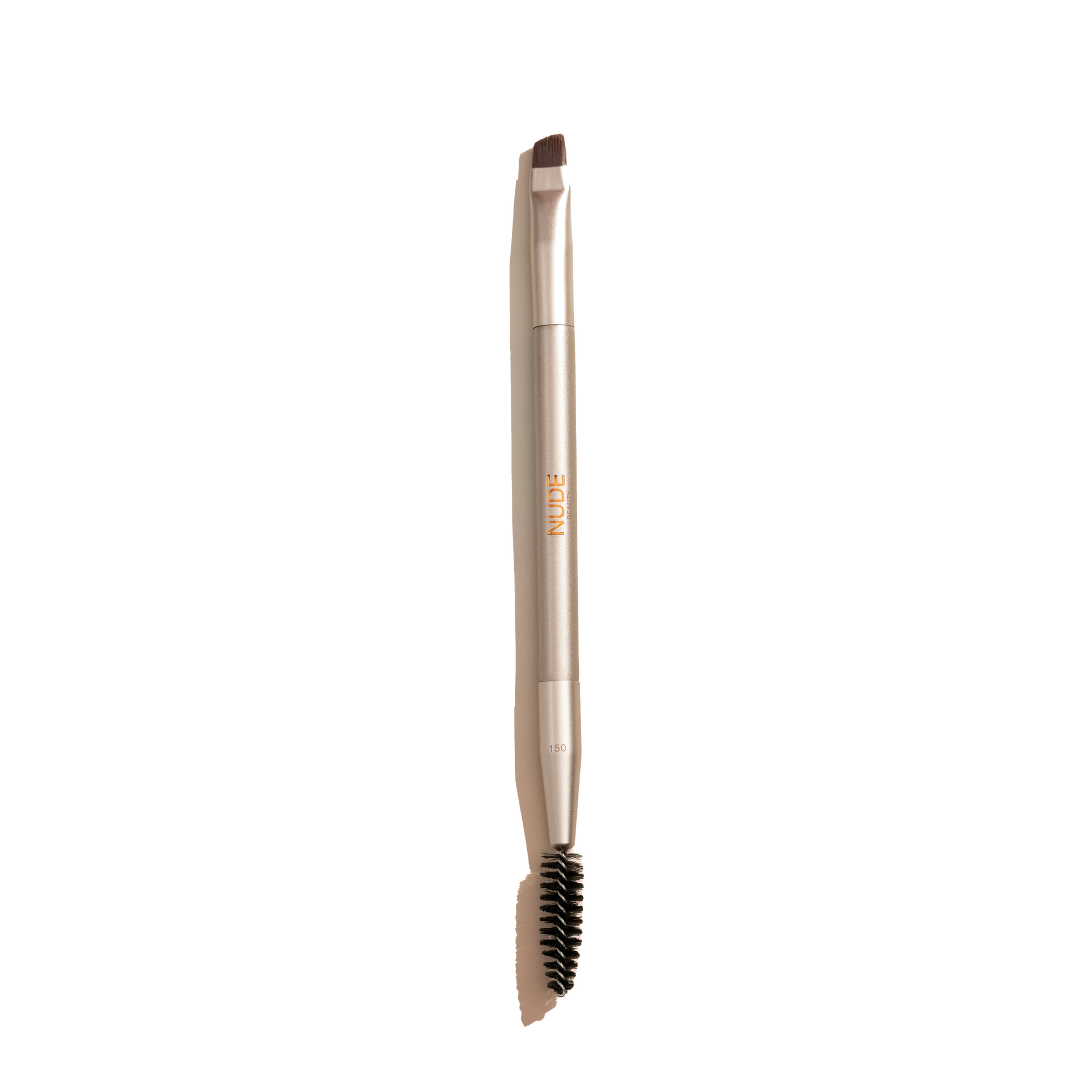 Nude Beauty Double Ended Eyebrow Brush