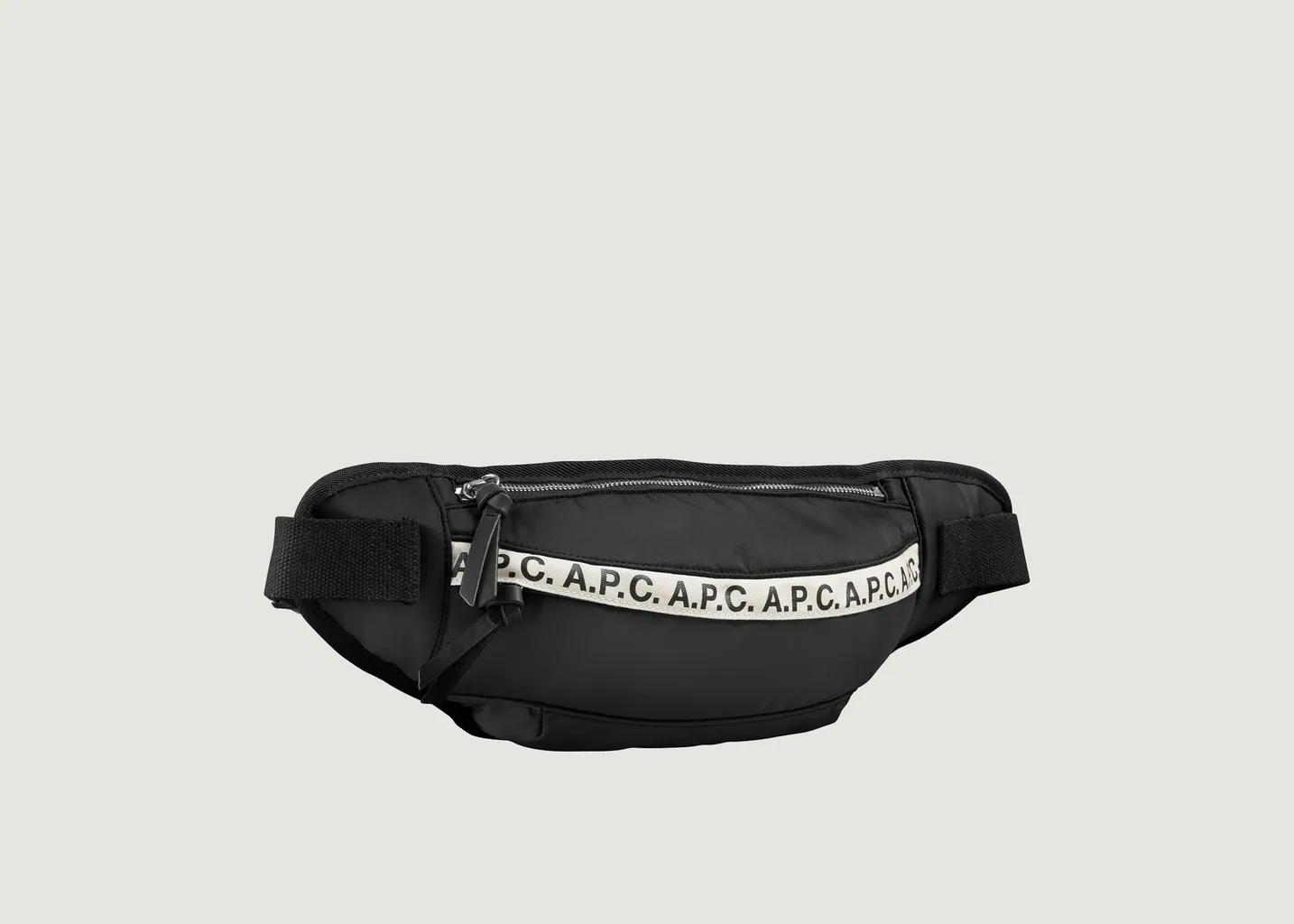 Sac banane siglé en toile Repeat A.P.C.