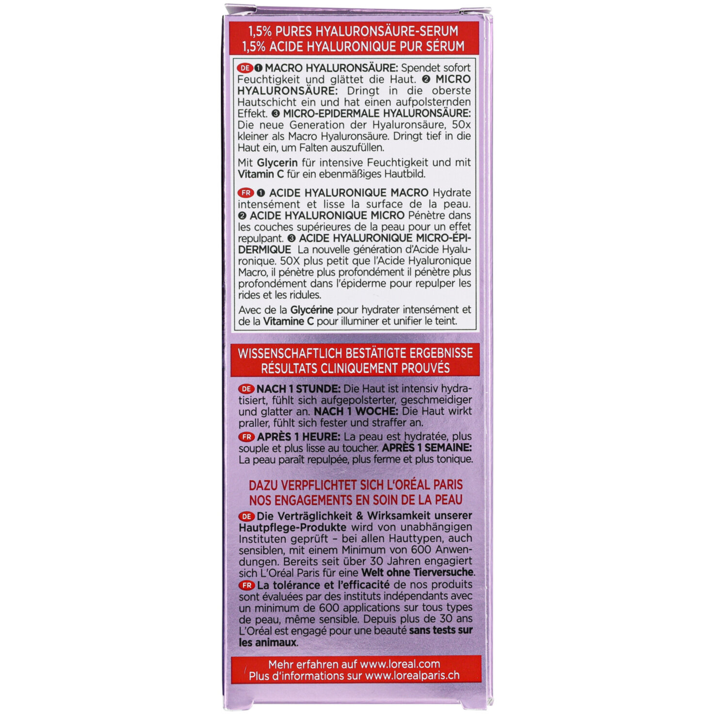 Dermo Revitalift Filler Hyaluronsäure Serum LP30