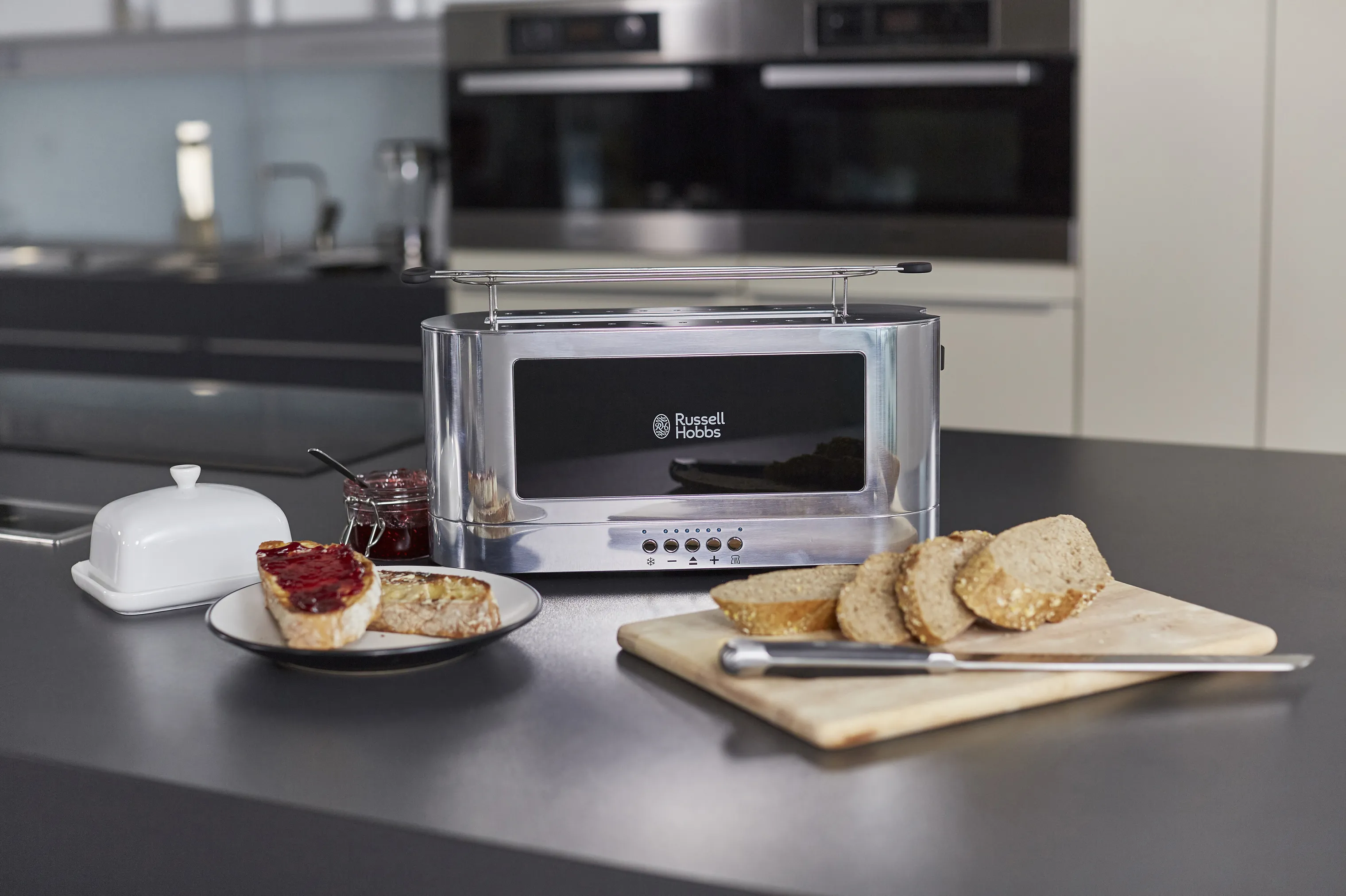 Russell Hobbs Elegance Glass Brødrister