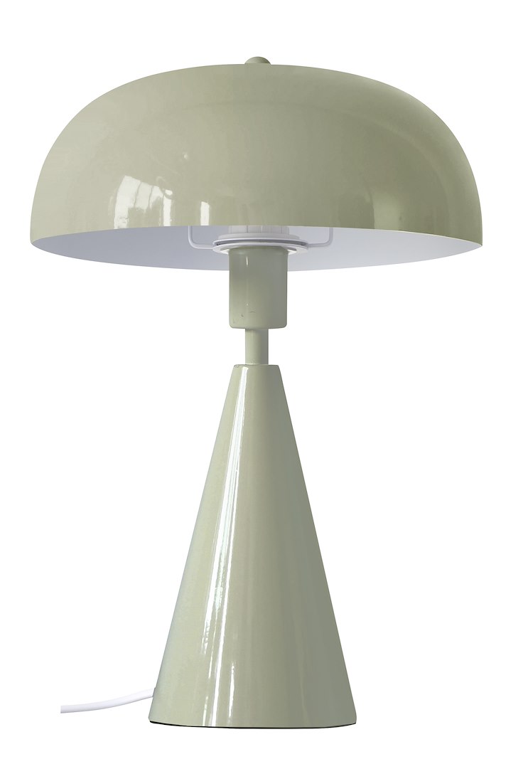 Odessa bordlampe Lys grønn med metall skjerm