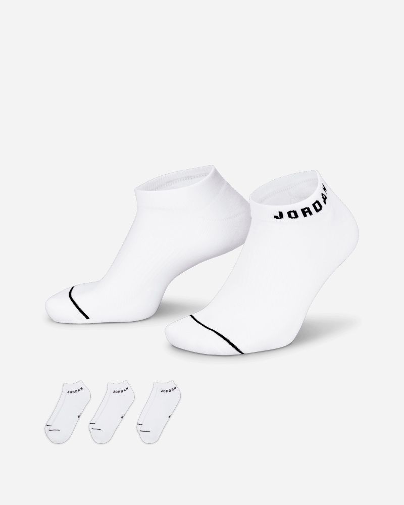 Lot de 3 paires de chaussettes Nike Jordan Blanc pour adulte
