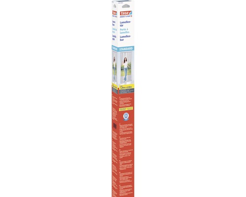 Vliegenhor jaloeziedeur XL tesa Insect Stop Standaard zonder boren antraciet 120x250 cm