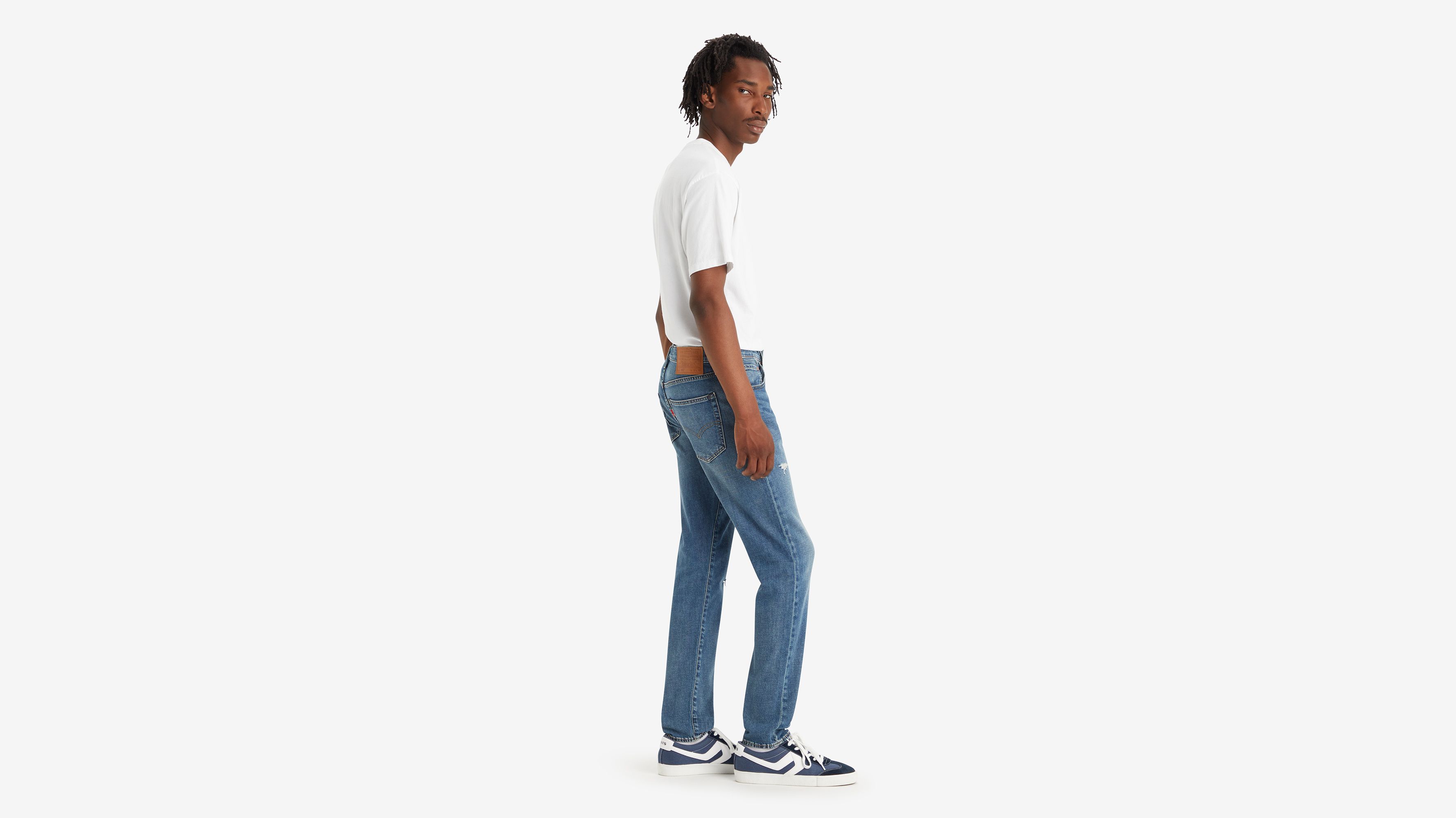 Jean 512™ Slim fuselé Lightweight - Poolside Destructed Performance Cool - Bleu