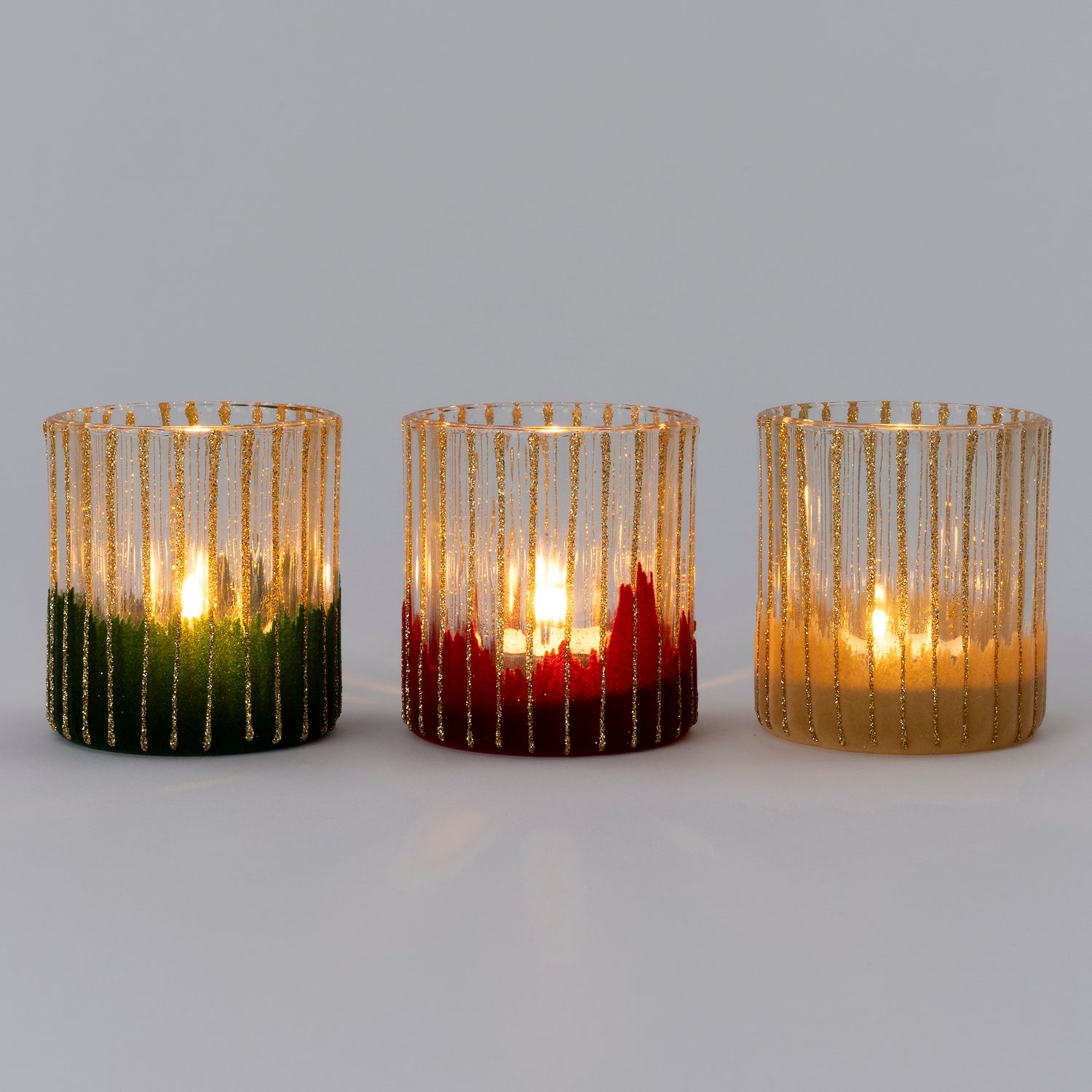 Intratuin waxinelichthouder Loughmore rood D 7 H 8 cm