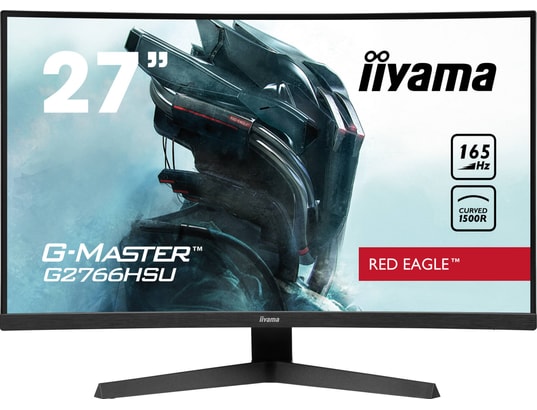 IIYAMA - Ecran PC Gamer 27 pouces incurvé G-Master Red Eagle G2766HSU-B1