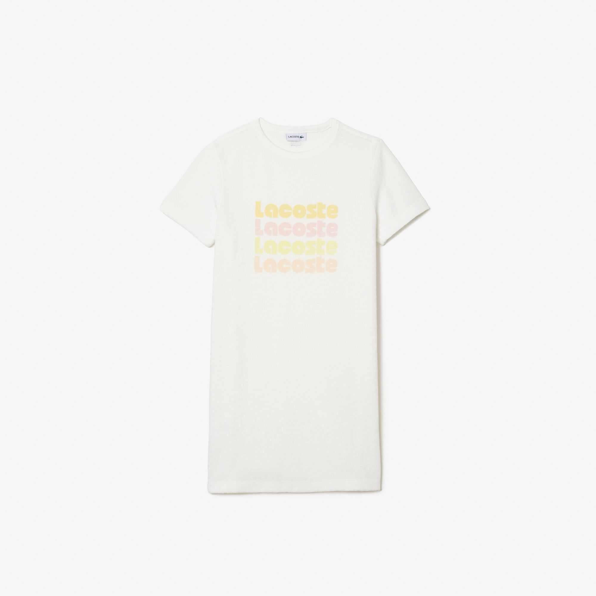 Lacoste Terry Logo T-shirt Dress Juniors